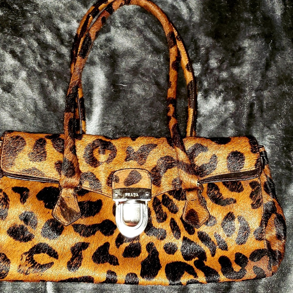 Prada Hair On Clutch